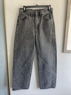 GU Uniqlo Black Japanese Denim Jeans Mens Size 28